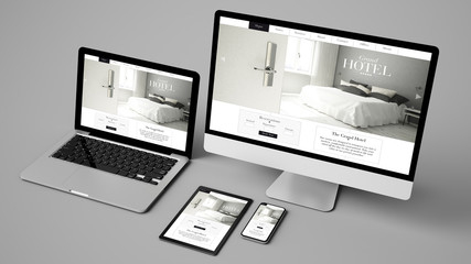 devices collection showing grand hotel website