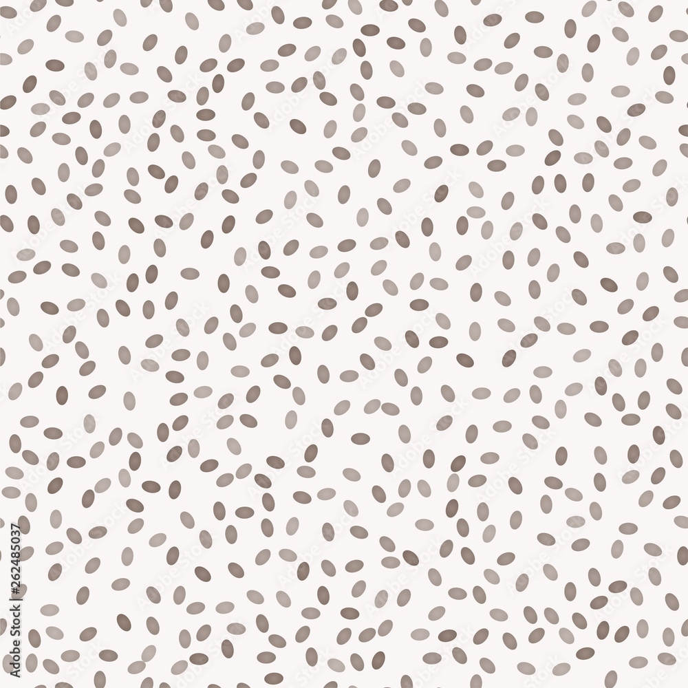 Healthy chia pudding seamless pattern. Organic healthy nutrition backdrop.