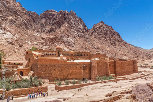 St. Catherine s Monastery was founded in 330 at the foot of Mount Sinai