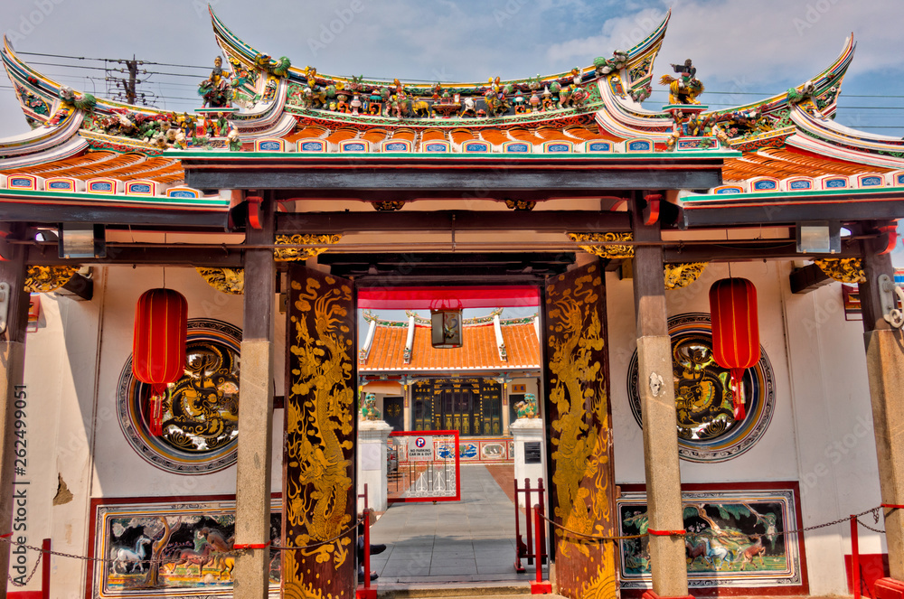 Chinatown in Malacca, Malaysia