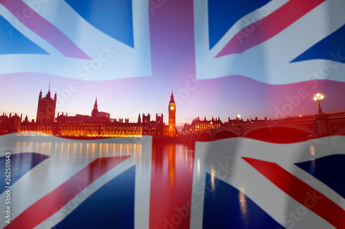 Big Ben and House of Parliament at Night, London, United Kingdom