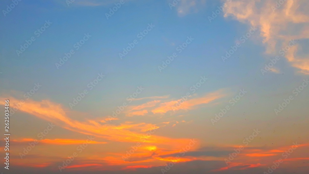 Obraz premium sunset in the sky