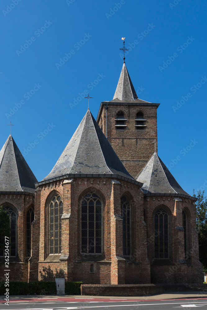Sint Antonius Abt Church in Blankenberge, Belgium