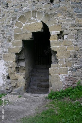 Unblocked entrance into the wall of  Chocim / Khotyn castle, Ukraine © Serge