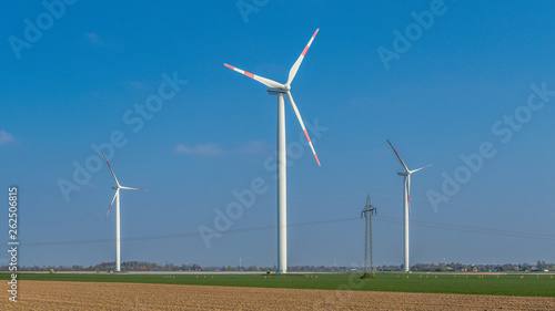 Windkraft die sauber Energiequelle