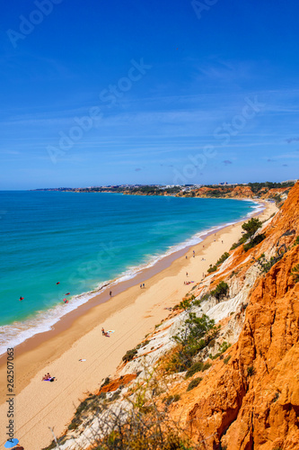 Fototapeta Naklejka Na Ścianę i Meble -  Falésia beach Albufeira Portugal