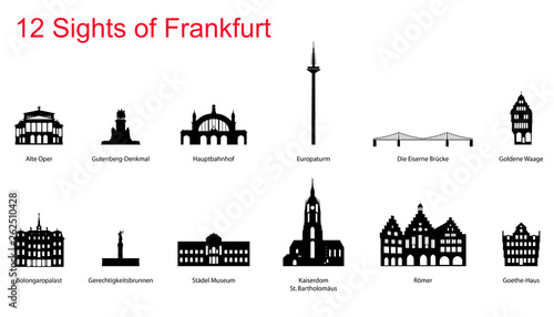 12 Sights of Frankfurt photo