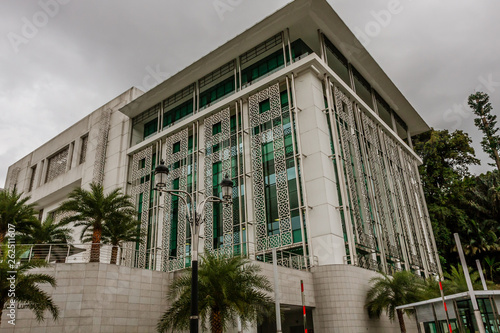 Canvas Print A headquarter of the Perdana Global Peace Foundation, Kuala Lumpur