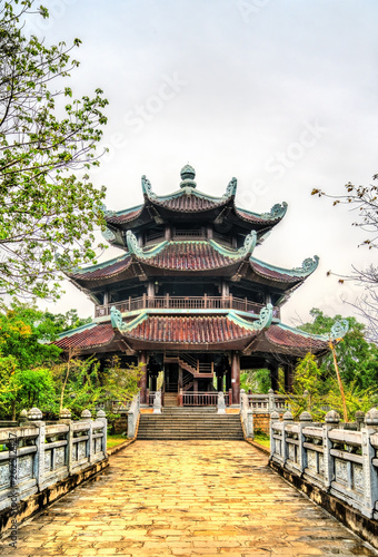 Bai Dinh temple complex at Trang An  Vietnam