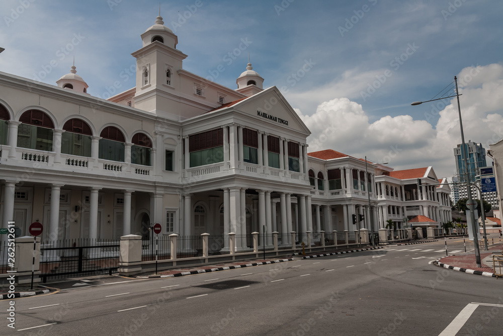 The office of the High Courts (Mahkamah Tinggi), George Town, Penang
