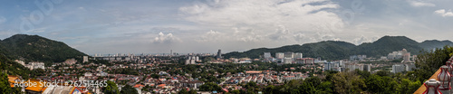 A panoramic view of George Town and suburbs