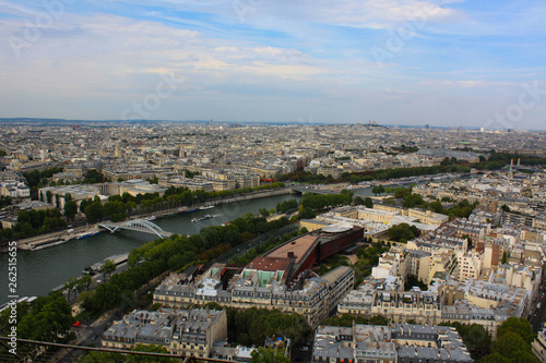 view of paris from eiffel tower © Feyruz
