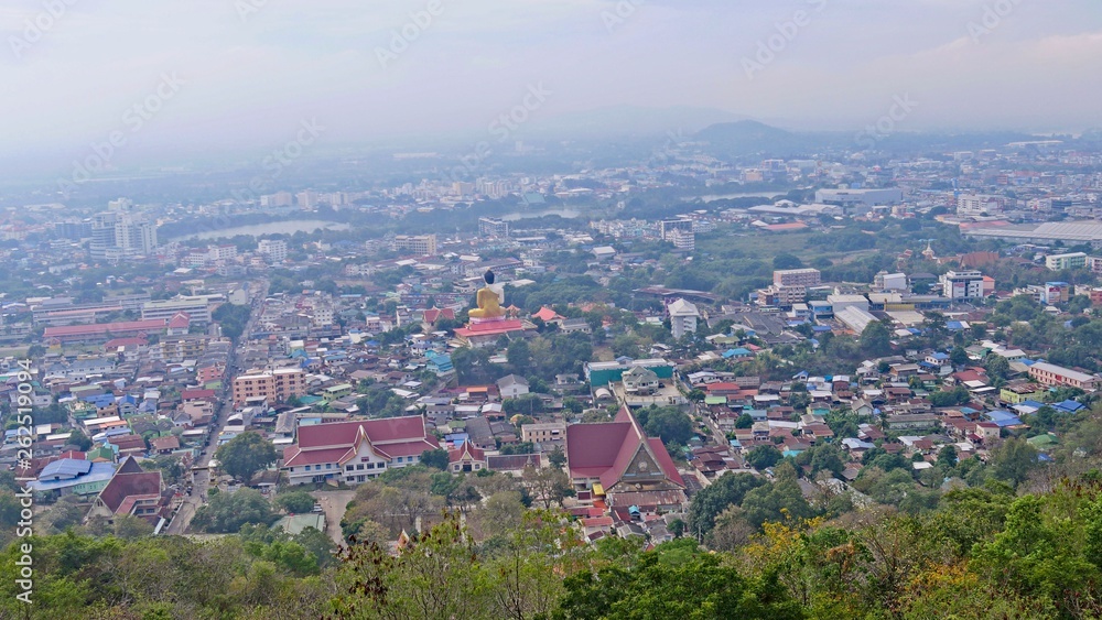 topview thailand cityscape