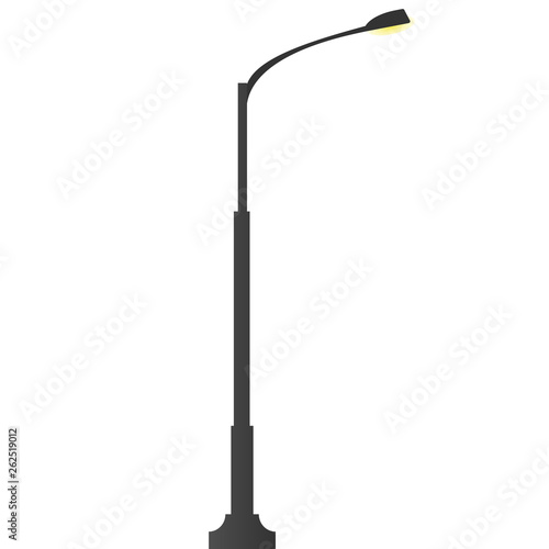 street lamp city