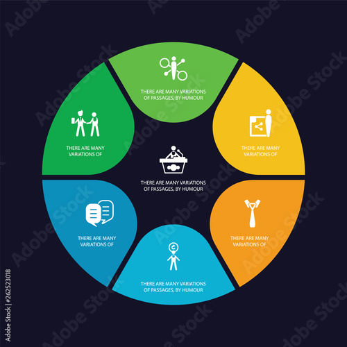 Cuadro en lienzo simple set of speaker in a conference, boss and worker, speak bubble, rethink icons, contains such as icons business tie, user sharing files, networking connection and more