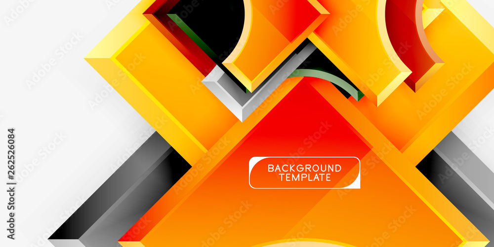 Modern geometrical abstract background Modern geometrical abstract background
