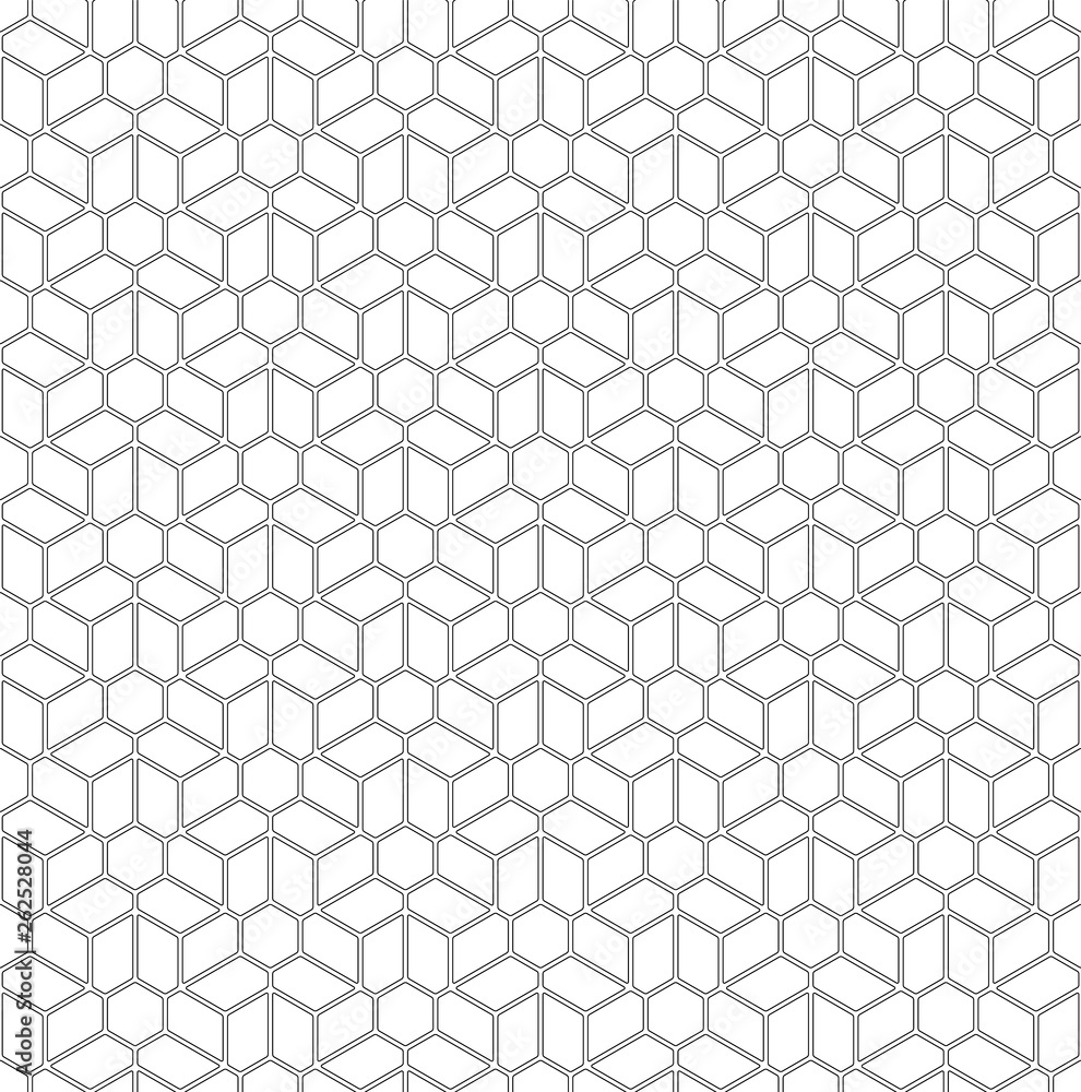 Simple seamless geometric ornament in black and white.Average thickness lines. Simple seamless geometric ornament in black and white.Average thickness lines.