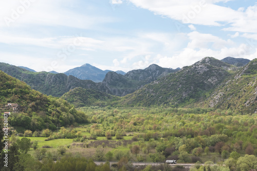 Road in Montenegro