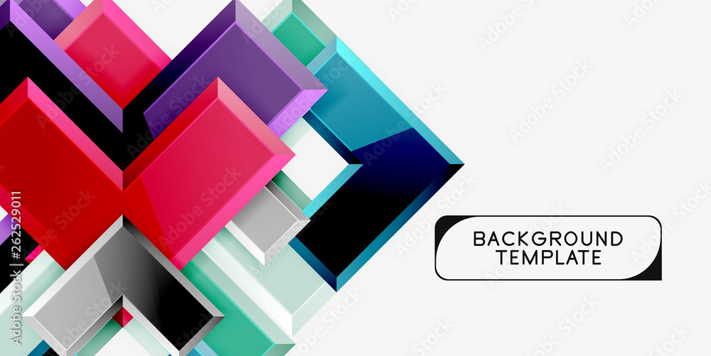 Abstract arrows composition background Abstract arrows composition background