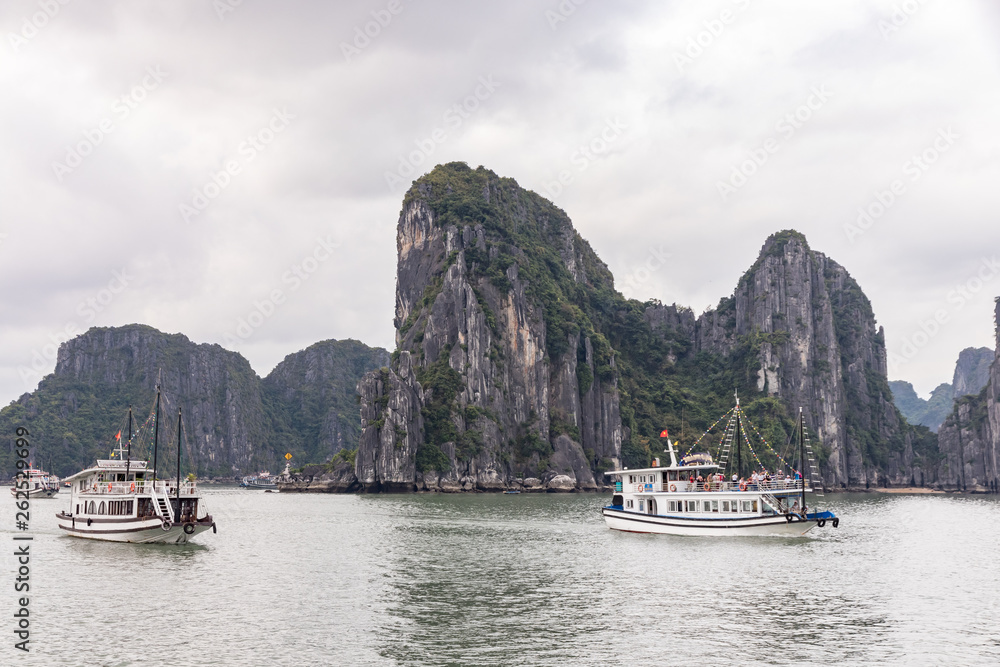 Ha Long bay in Vietnam