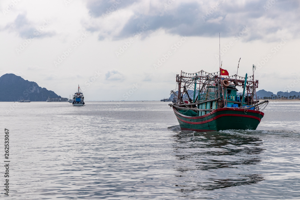 Ha Long bay in Vietnam