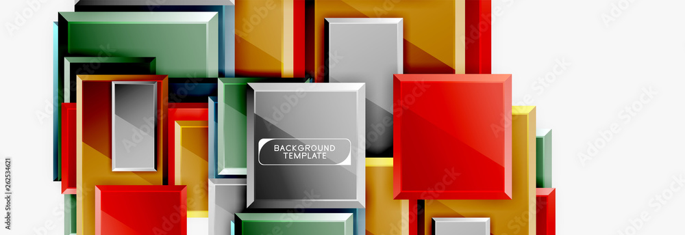 Minimal square banner abstract background Minimal square banner abstract background