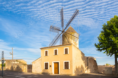 Windmill in Llubi (Mallorca)