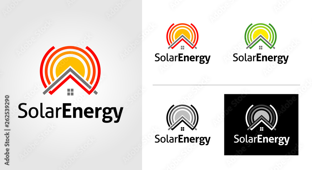 Solar Energy Logo Template Solar Energy Logo Template