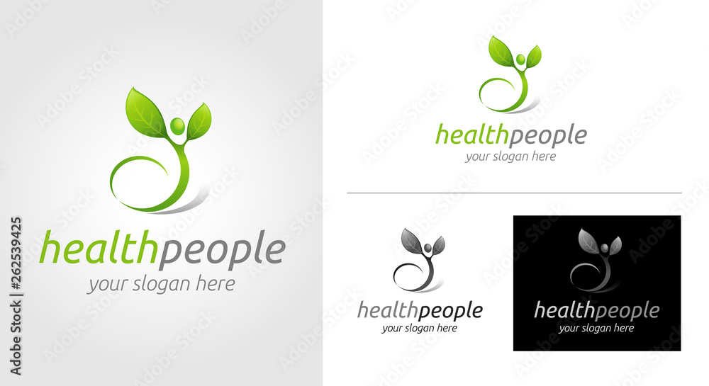 Green Fit  Logo Template