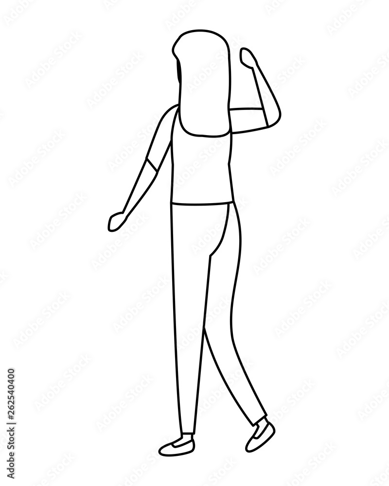 beautiful young woman character beautiful young woman character