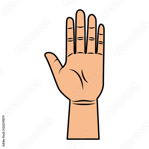 hand human stop icon