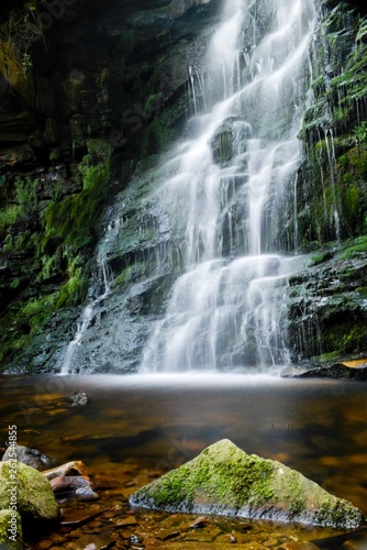 Middle Black. Clough Waterfall  Peak District 