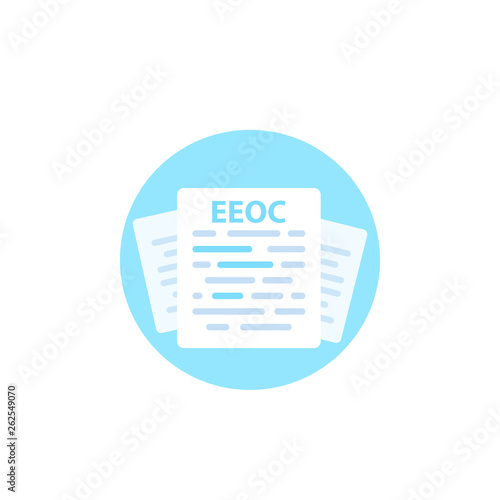 Equal Employment Opportunity Commission, EEOC document vector icon