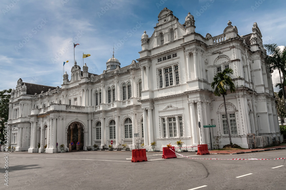 The City Hall of George Town, Penang, Malaysia