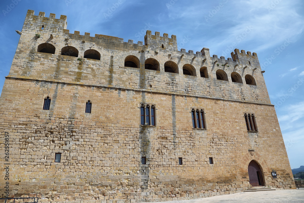 The castle in Valderrobres, Aragon, Spain