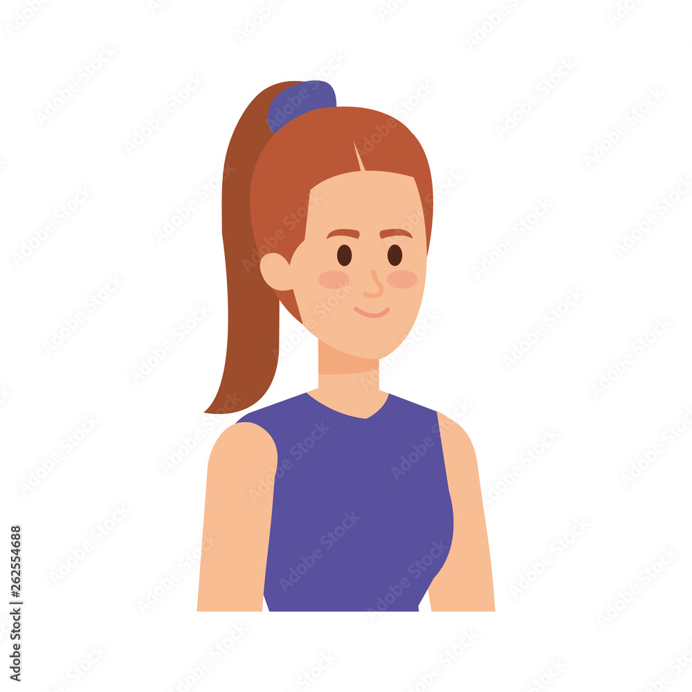 beautiful young woman character beautiful young woman character