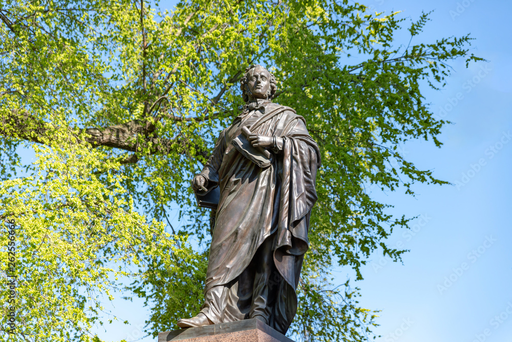 Felix Mendelssohn Denkmal in Leipzig