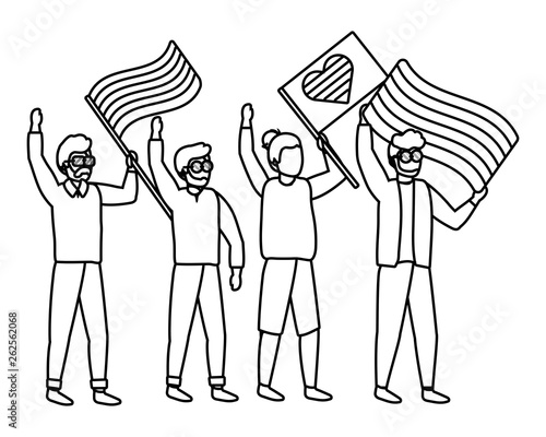 homosexual proud cartoon