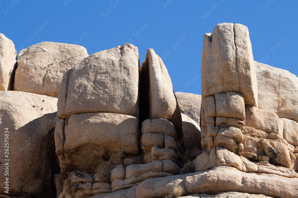 stacked rocks in desert stacked rocks in desert