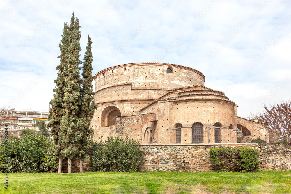 Medieval building. The Rotunda of St. George in Thessaloniki