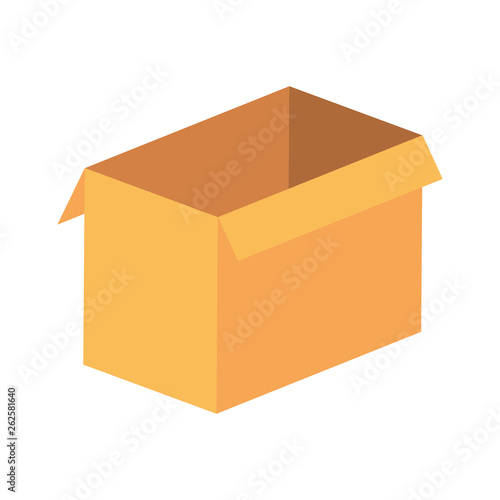 box carton isolated icon