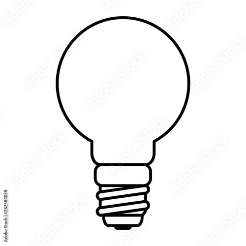 saver bulb energy icon