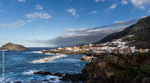 Coastal town of Garachico on the Northern Coast of Tenerife, Spain © Nigel