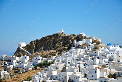 The Hora village, Serifos island, Greece