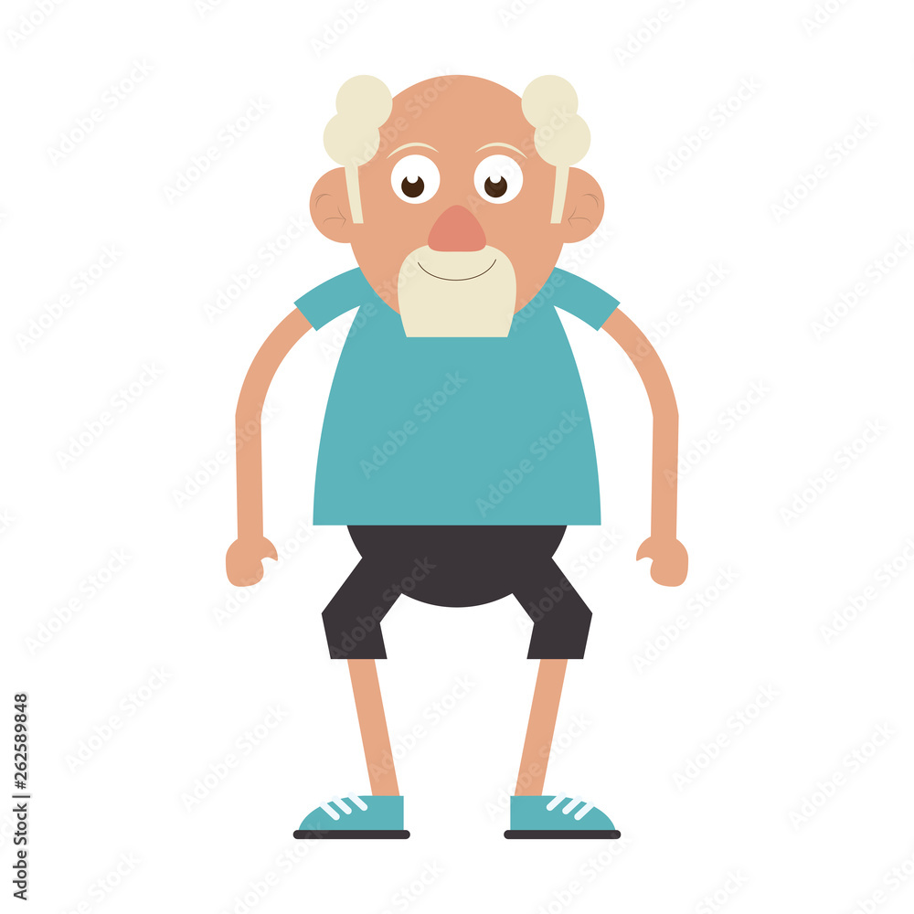 Elderly man grandfather isolated isolated Elderly man grandfather isolated isolated