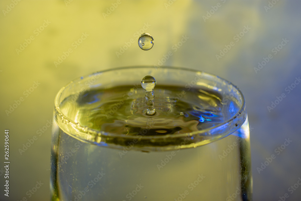Splashing water drop Splashing water drop