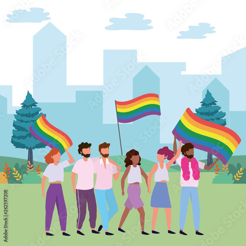 homosexual proud cartoon
