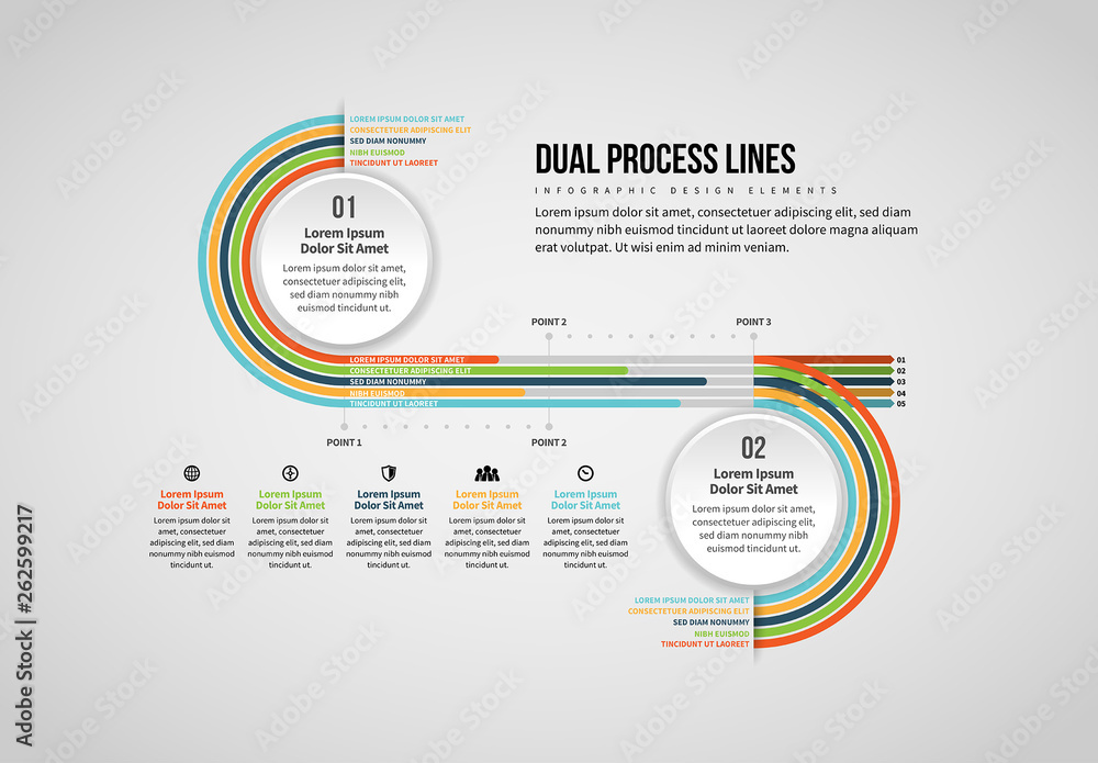 Process flow slide. Lines processing. Lines processing. Linear process. Linear diagram.