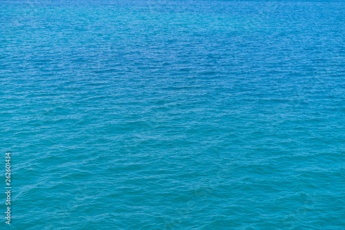 Abstract blue water in the sea water background texture