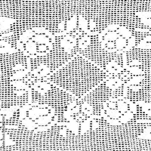 Handmade doily background texture grunge. Crocheted motive. Square tablecloth with flowers.